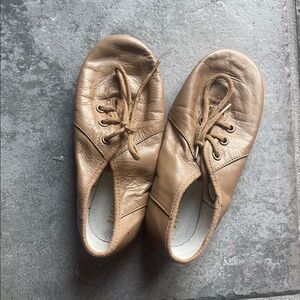 Tan Leather Dance Shoes